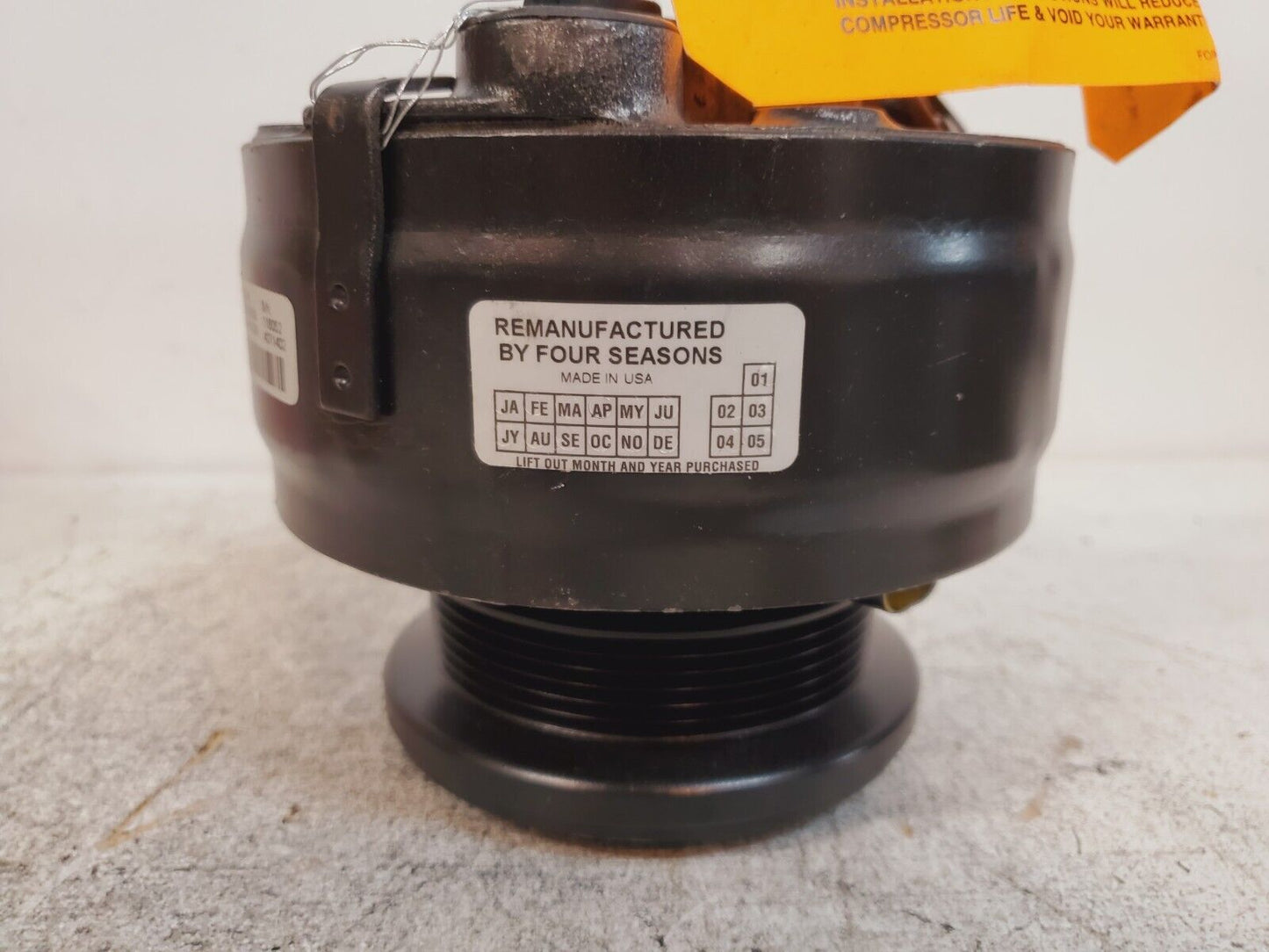 Four Seasons Remanufactured A/C Compressor 57942 | Murray 251299 | Everco A91299