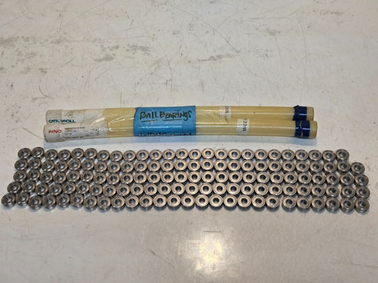 129 Quantity of SR4-H-15ZZ Ball Bearings | 5/8" OD 1/4" ID 5 mm Thick (129 Qty)