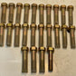 24 Quantity of CS Hex Head Bolts 4-1/4" L 33mm Hex Head 22mm Thread (24 Qty)