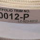 Portfolio 8" RD Recessed Regres Finish All White 10012-P | 10012 PWH