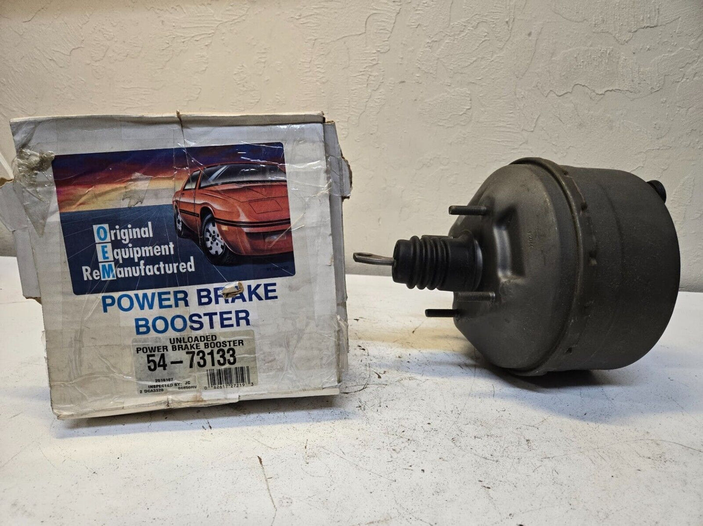 Unloaded Power Brake Booster 54-73133 | 082617272193 | 2518107