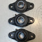 3 Quantity of Peer 2-Bolt FT205 Flange Bearings UC205-16 | 25mm Bore (3 Qty)
