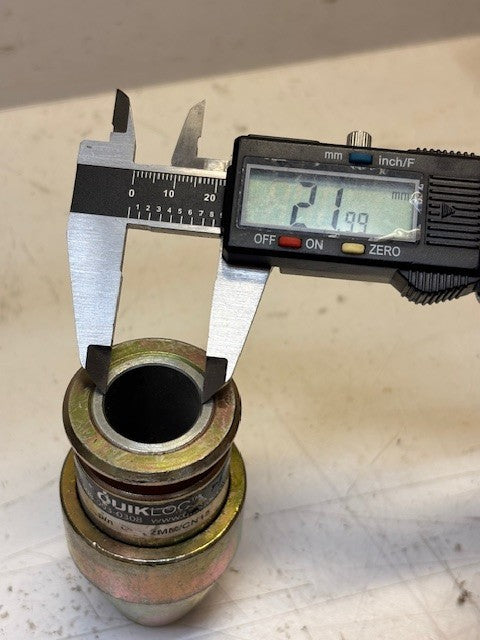 Quikloc 22mm Shaft Collar with 15 Degree Cone QL-22/CN15