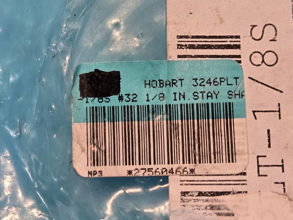 Hobart 3246PLT-1/8S Stay Sharp Plate | #32 1/8" | 3 Notches | S00-108580-00002