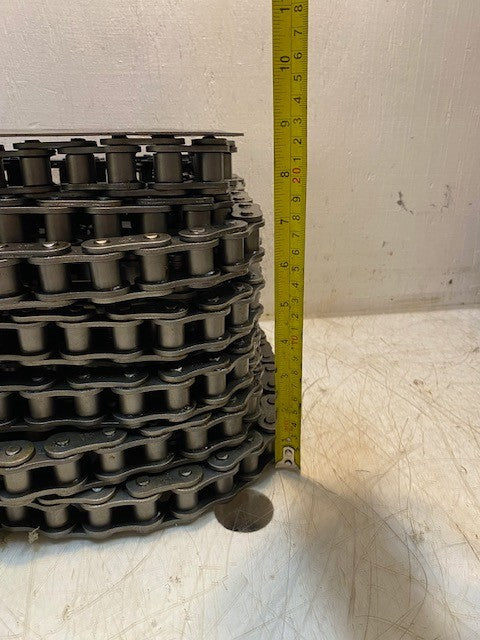 HKK Chain ANSI Standard Roller Chain 80-1R 50ft 600 Links HKK 80 w/ Extra Links
