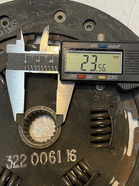 LuK Flywheel Clutch Friction Disc 322006116, 91200, 318995314, 24mm Bore