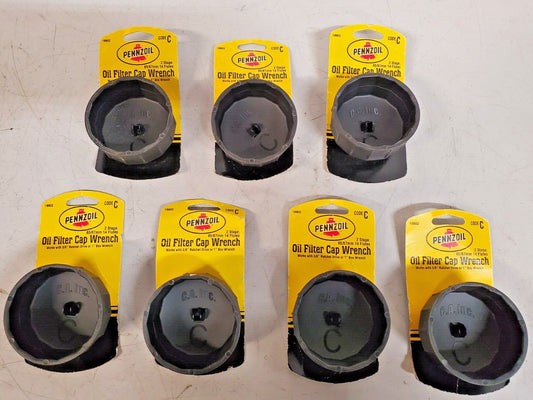 7 Quantity of Pennzoil Oil Filter Cap Wrenchs 19902 | 14 Flutes 65/67mm (7 Qty)