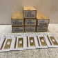 7 Quantity of Gate House Deadbolt Strikes Box of 5, 0194563, E2235-L (35 Total)