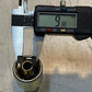 3 Quantity of Gates Hydraulic Hose Fittings 8PD0C 21mm Thread 32mm OD (3 Qty)