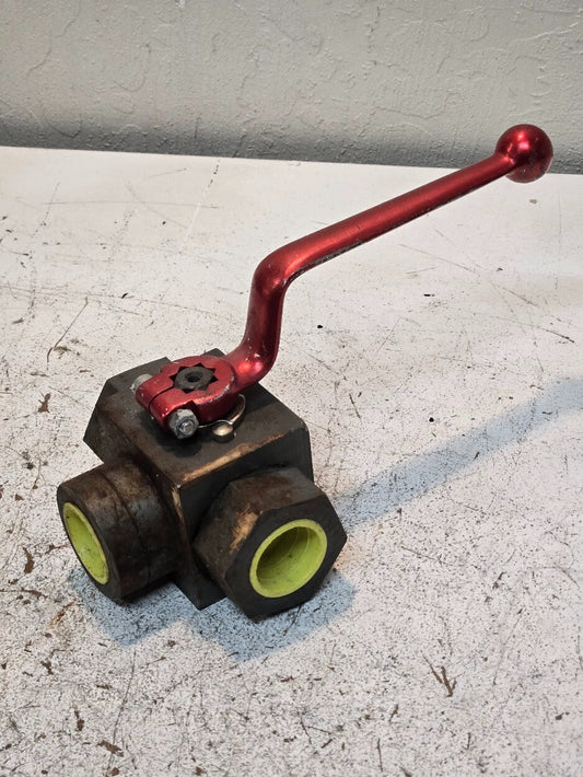 Hydac Hydraulic Ball Valve 3K-25NPT-L-1114 | 398012-1 | 315 Bar 4500 PSI