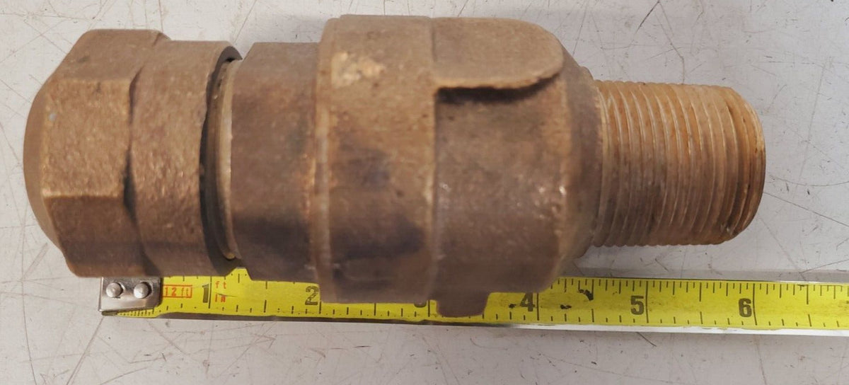 Mueller Valve Compression Cast Brass 1 | HM/JJ