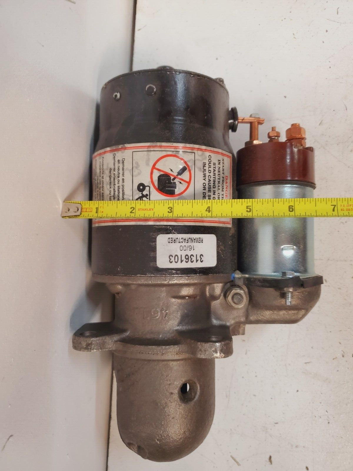 Starter Remanufactured 3136103 | 16/00