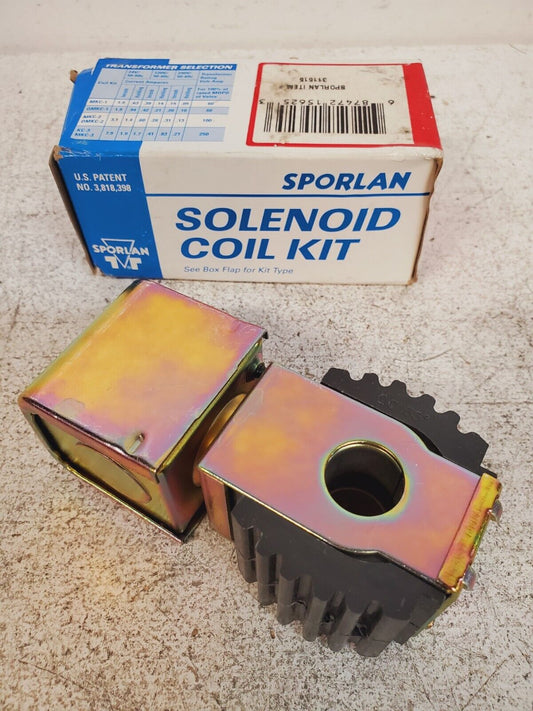 Sporlan Solenoid Coil Dual Volt 208/240 VAC 50/60 JAN | 311515 MKC-2