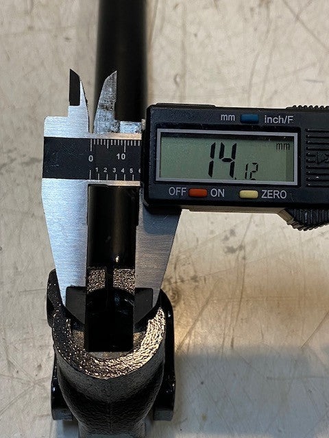 Intermediate Steering Shaft 950504 | 21345 | 23 | 14-3/4" Long 25mm Shaft