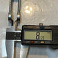 17 Quantity of BPC Clevis Yoke Ends 2-1/2" Long 3/4" Wide 8mm Pin Hole (17 Qty)