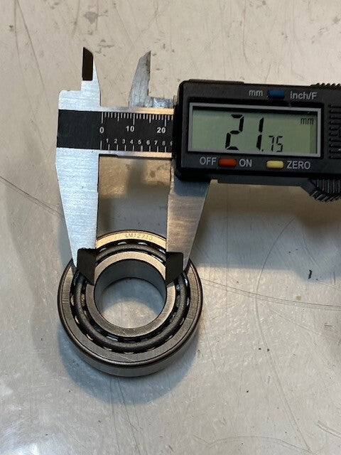 5 Quantity of Car Quest B-A12 Bearings LM12710/LM12749 (5 Quantity)