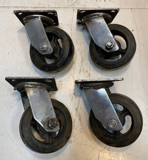 4 Quantity of 5x2 Swivel Caster Wheels (4 Quantity)