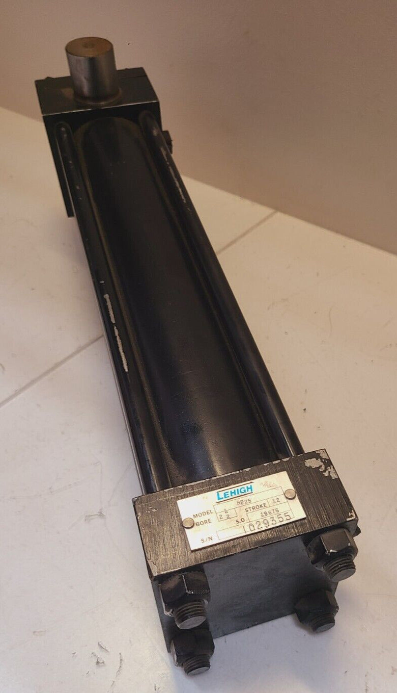 Lehigh Pneumatic Air Cylinder Model HP25 S/N 1029355 | 19676
