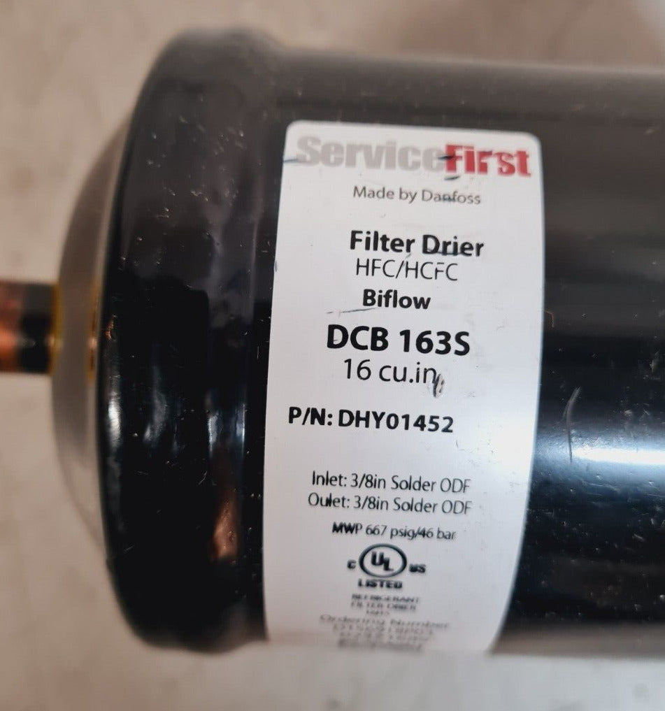 2 Qty. of Service First Biflow Filter Driers DHY01452 | DCB 163S (2 Qty)