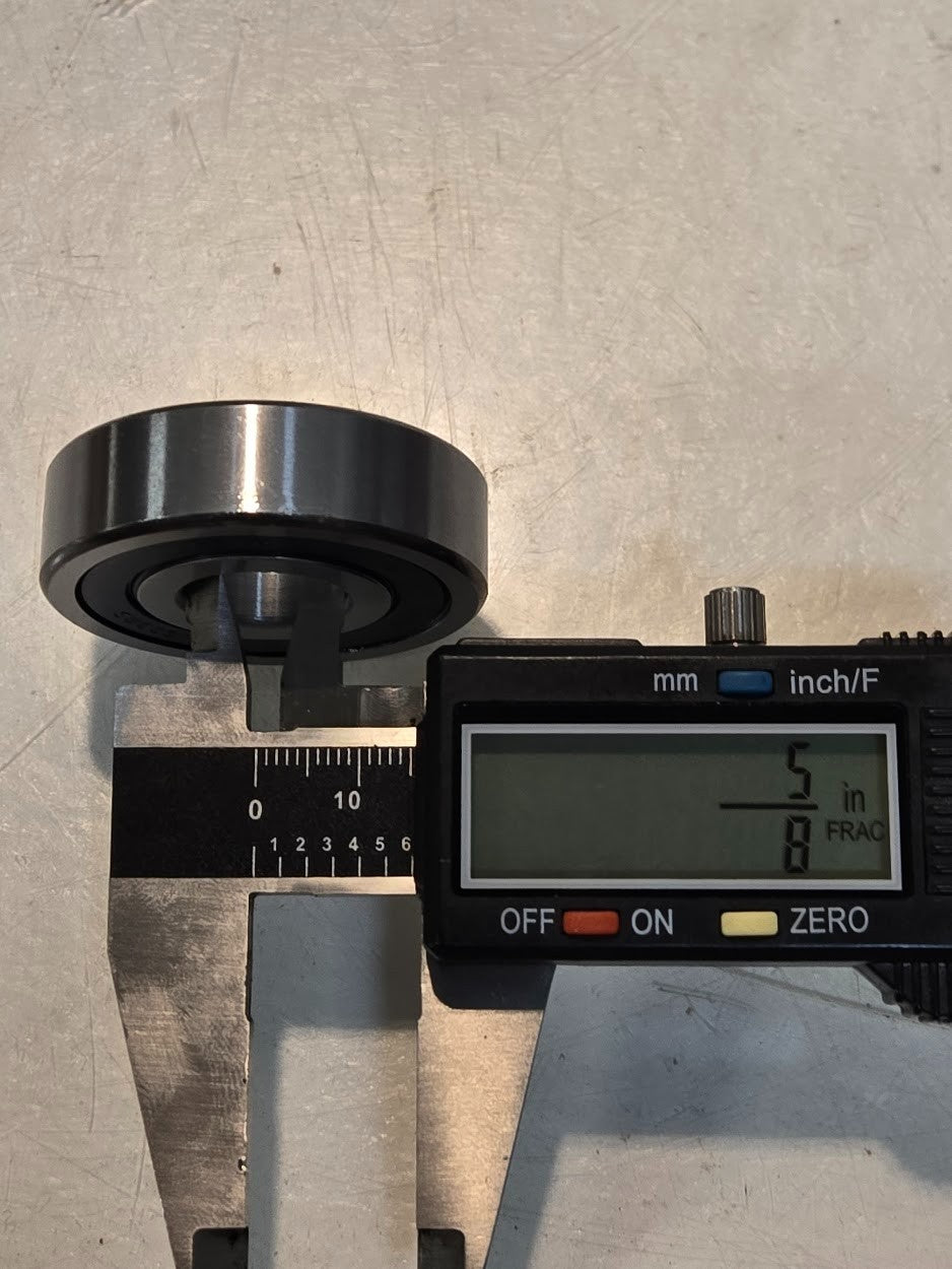 30 Quantity of GBC 1633RS Bearings | 1-3/4" OD 5/8" Bore 1/2" Thick (30 Qty)