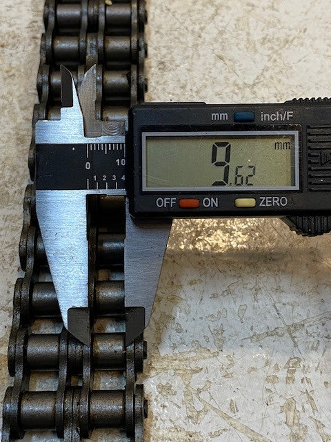 Hitachi 50N Roller Chain 58" Long 36mm Thick