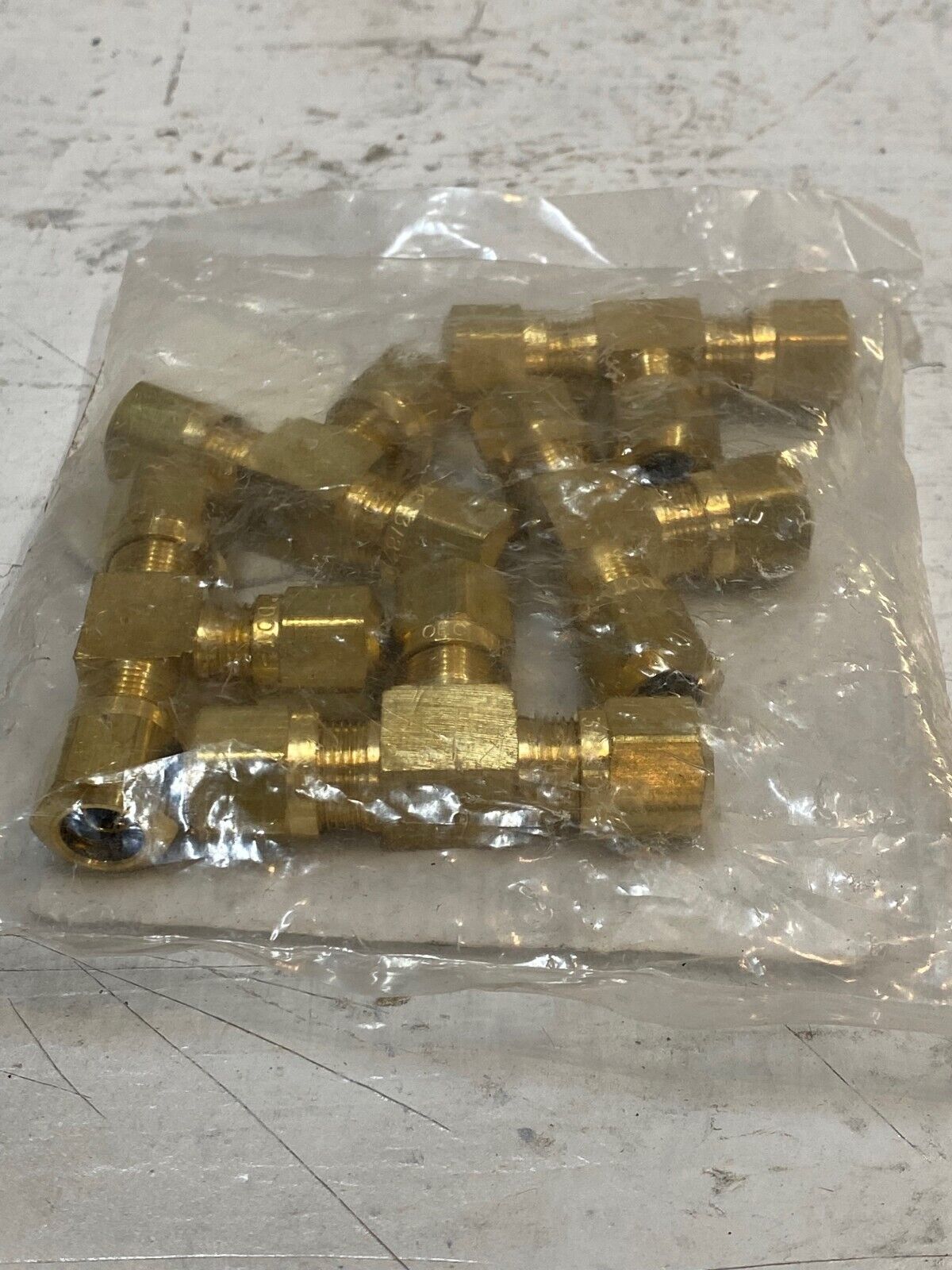 5 Pack of Imperial A/B Union Tee 3/8 Brass 90666 | 1C9579-5 (5 Quantity)