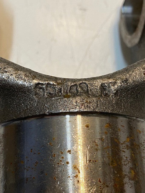 End Yoke 55J43 38mm Bore 39mm Pin Hole 4-5/8" W 5-3/4" H 3" D