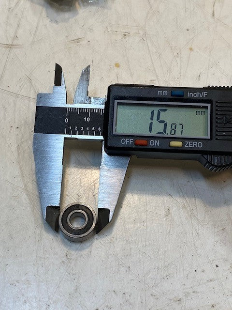 56 Quantity of R4RS Sealed Ball Bearings 6x16x5mm (56 Quantity)