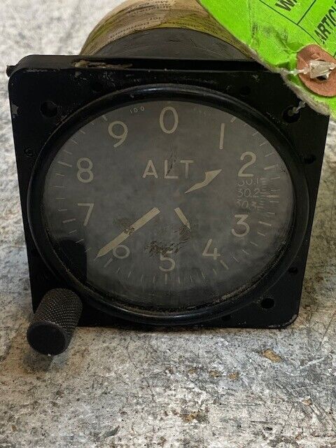 United Instruments Altimeter Pressure 5932-BH5