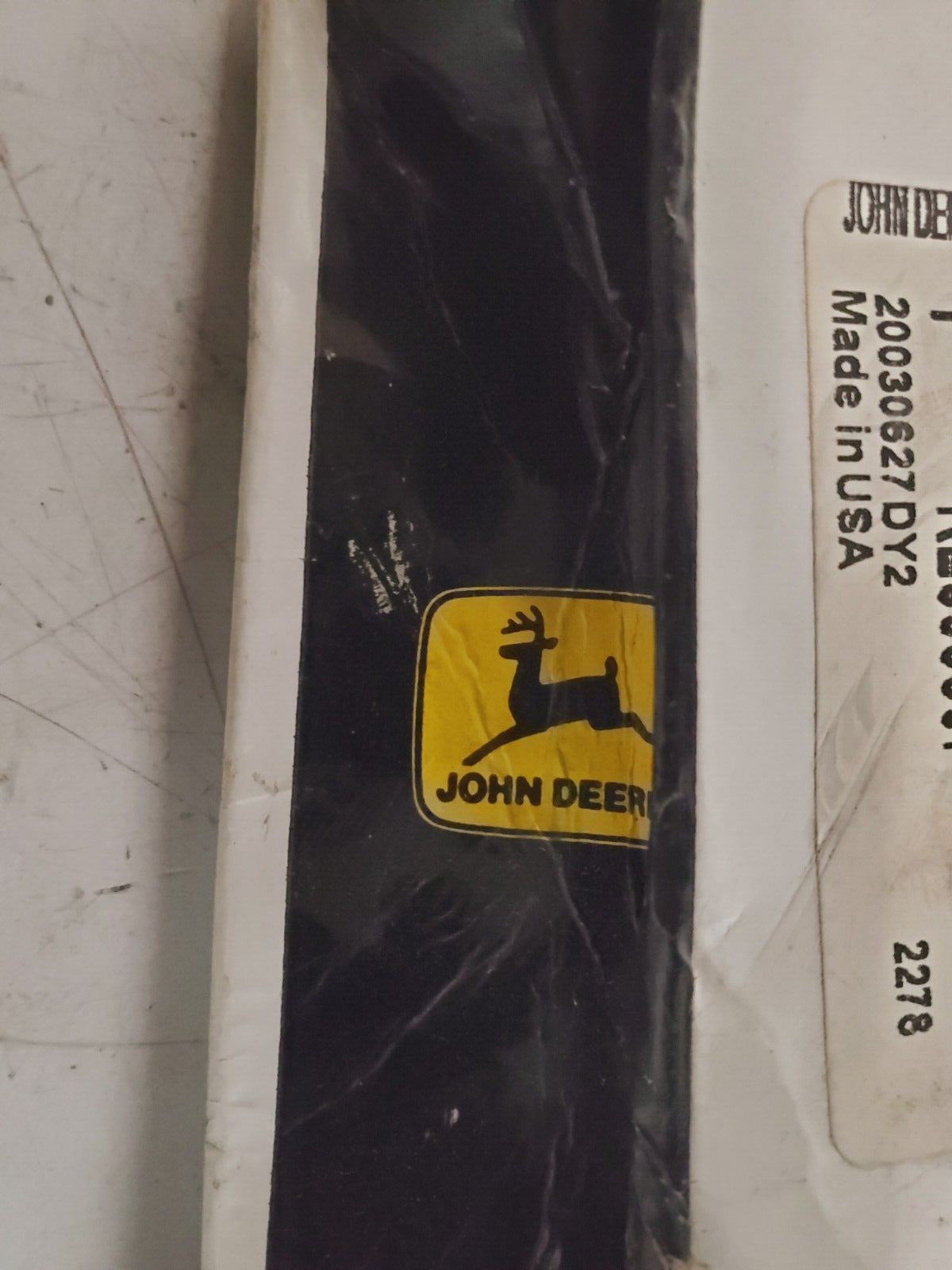 John Deere Jet Part Number RE503567 | 2278 | 20030627DY2