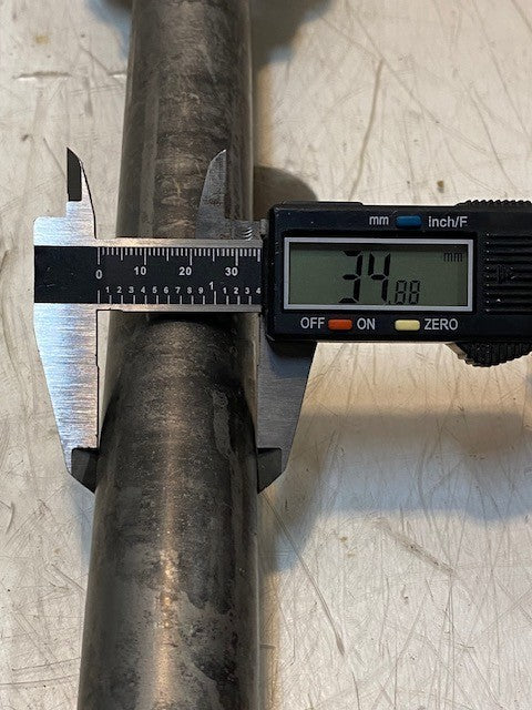 Vehicle Axle Shaft Assembly K22 | 24" Long 33mm 30-Spline 35mm Shaft 19mm End