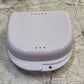 Approx 200 Quantity of White Retainer/Denture Cases in Box 19x17x19in (200 Qty)