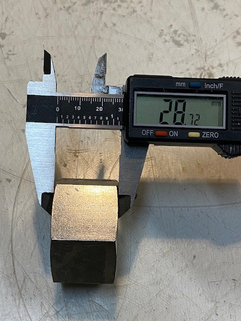 4 Quantity of Hex Cap Nuts 800642585470 | 44mm OD 29mm Thick (4 Quantity)