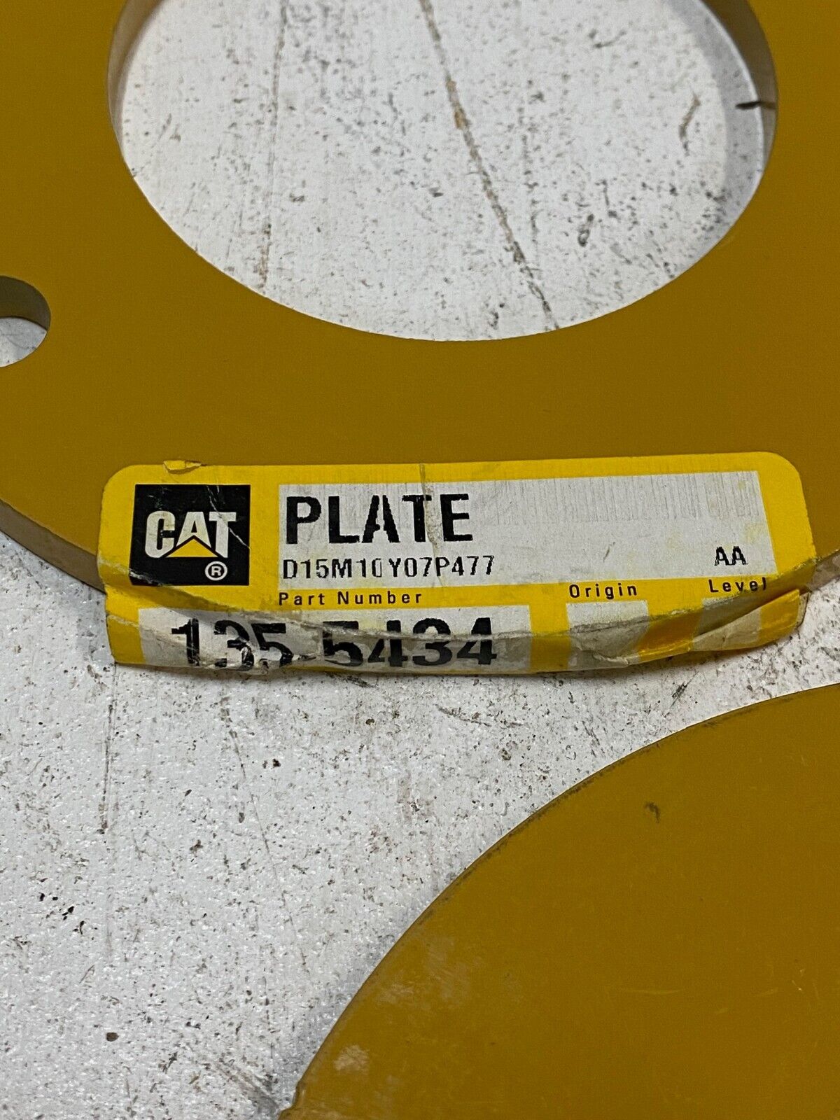 3 Qty of CAT Plates 135-5434 (3 Quantity)