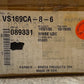 13 Quantity of Parker Brass Compression Fluid Connectors VS169CA-8-6 (13 Qty)