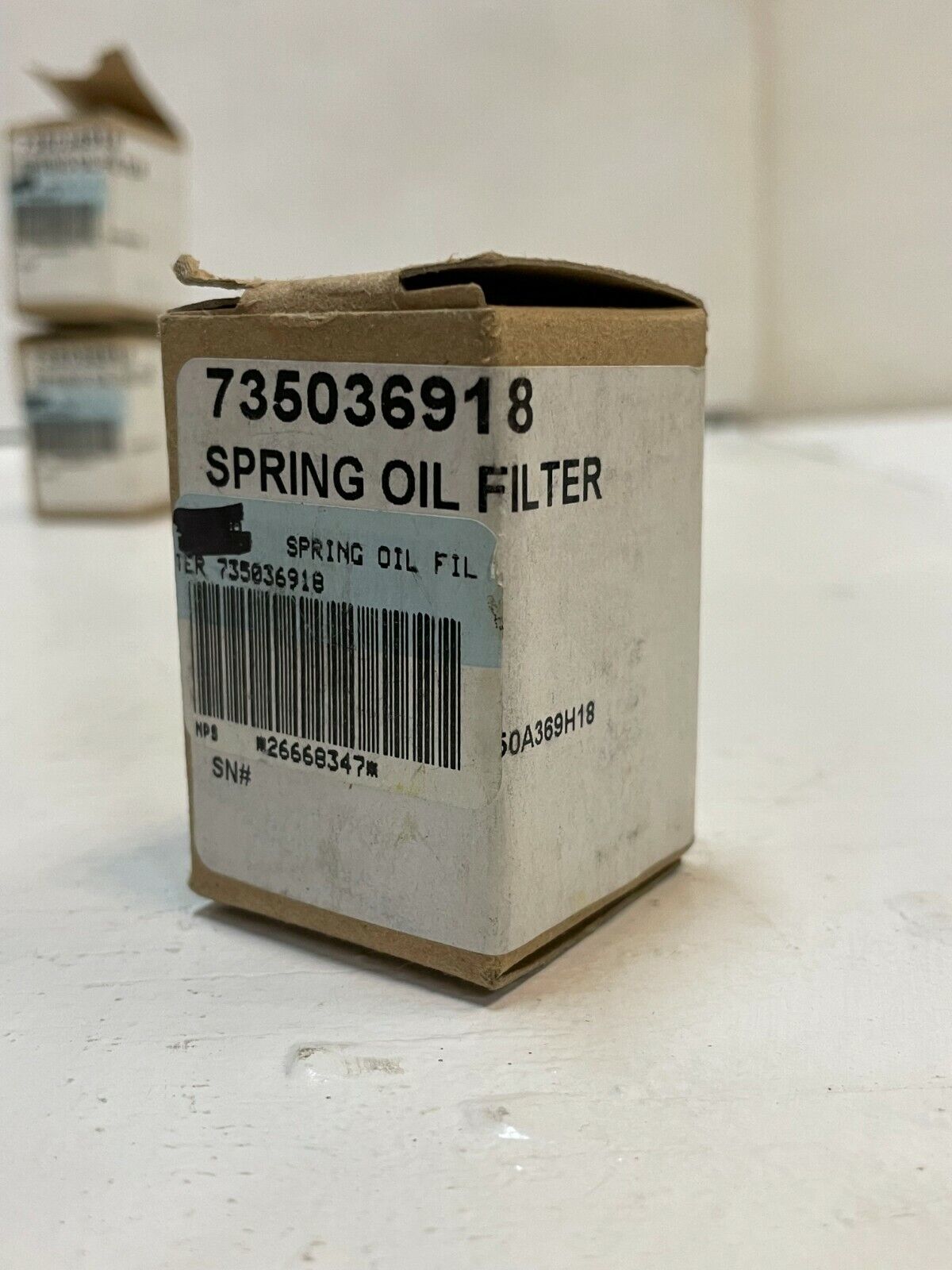 3 Spring Oil Filters 735036918 (Set of 3)