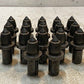 17 Quantity of 3-1/2" Carbide Auger Rock Drill Bits 22mm End 38mm OD (17 Qty)