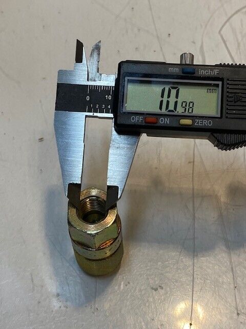 Faster DF04 F-8F OTC SPX Coupling CAS1804-1 50mm L 21mm Hex 24mm OD 11mm ID