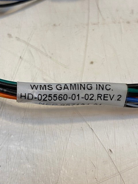 3 Quantity of WMS GAMING Wiring Harness HD-025560-01-02 | NEP 957134-01 (3 Qty)