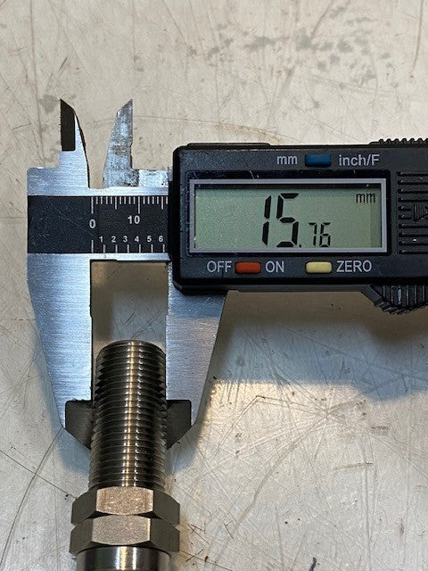 2 Quantity of Stainless Steel Bulkhead Fitting SSI Z260740 AAB (2 Quantity)