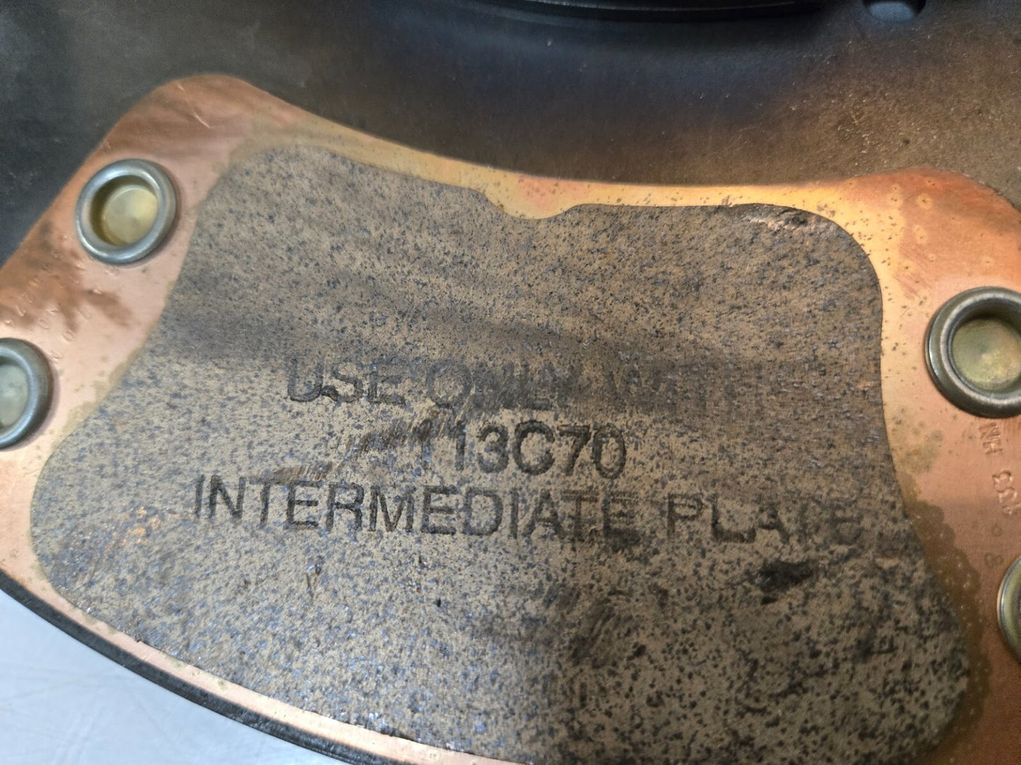 Clutch Disc 12855R for Freightliner | 101999 | for 113C70 Intermediate Plate