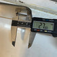 Nudge Bar U08413-17 | 16" H 22-1/2" D 37-1/2" W 63mm Thick 6-1/2" Between Bars