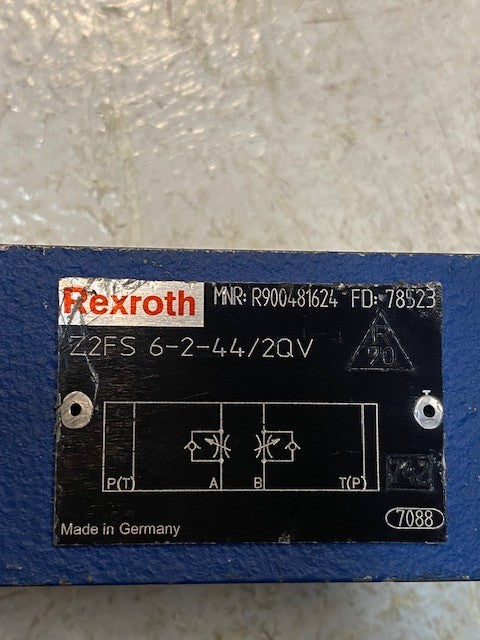 Rexroth Throttle Check Valve Z2FS6-2-44/2QV | R900481624
