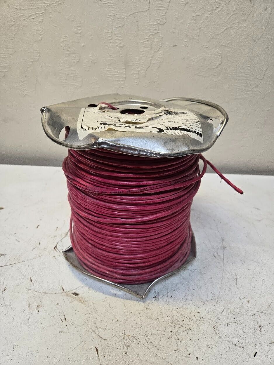 Approx 1000 Feet of Unshielded Riser Cable 4/C 18/1 SBC Fire Alarm Cable