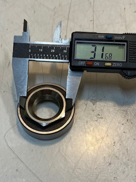 Peer Bearing with Crank Nut 6005RLAD-26 | 47mm OD 21mm Bore 17mm Thick