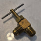 9 Quantity of 1/8" MPT x 1/8" Male Flare 90 Degree Angled Needle Valves (9 Qty)