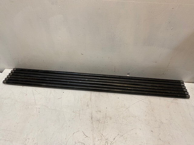 6 Quantity of 3/4" x 42" Black Pipes Both Ends Threaded (6 Quantity)