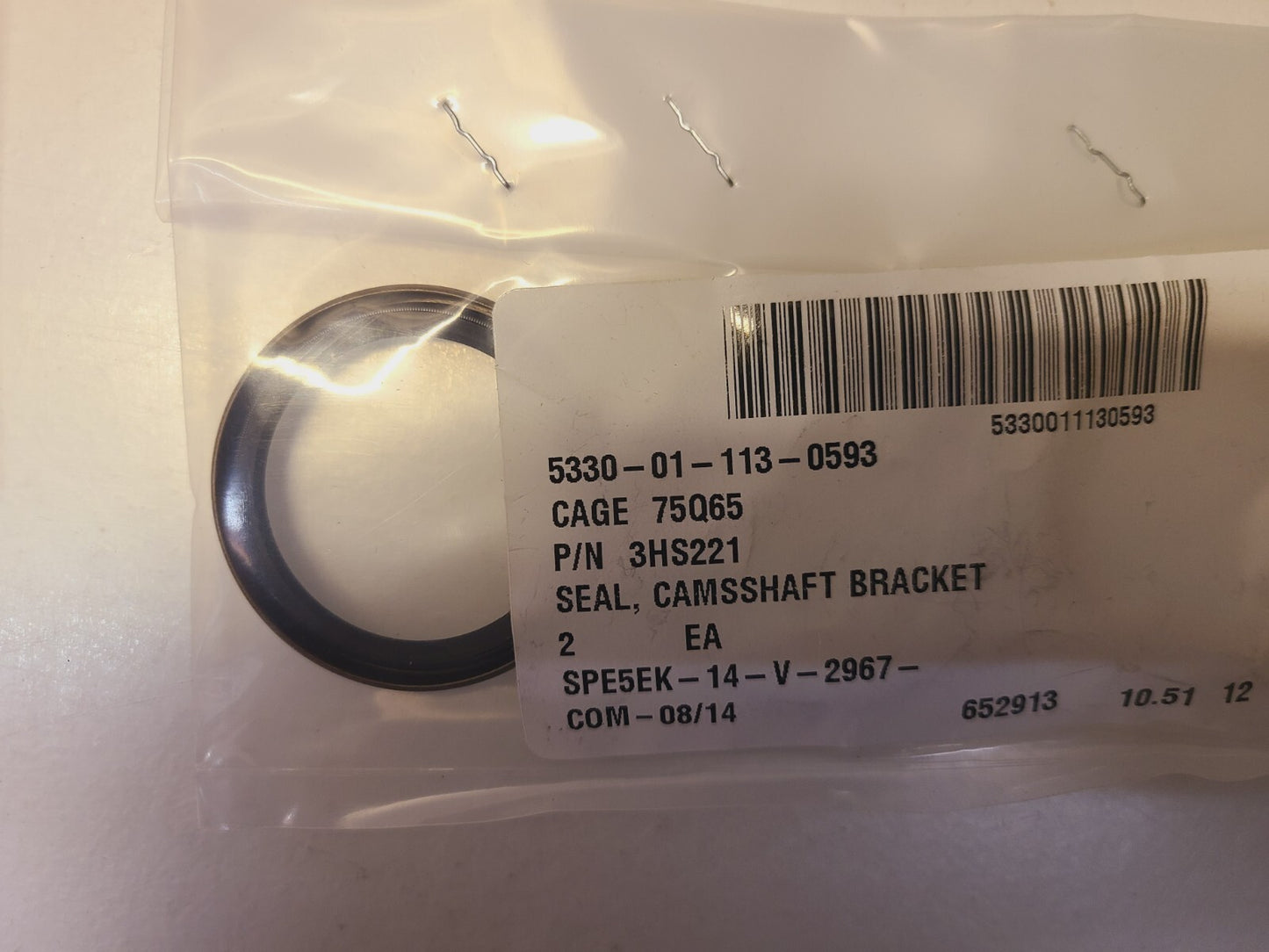 6 Qty. of Gaskets & Camshaft Bracket 2AT570 | 2ET636 | 128380B | 2CP2 (6 Qty)