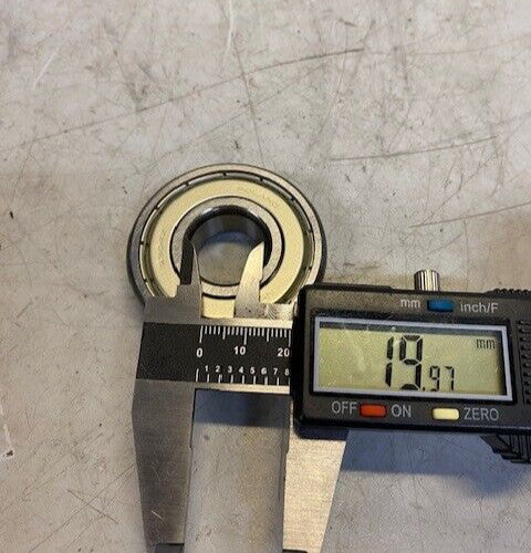 NSK 6304Z, 6300 Series Single Row Deep Groove Ball Bearing 52x20x15 mm