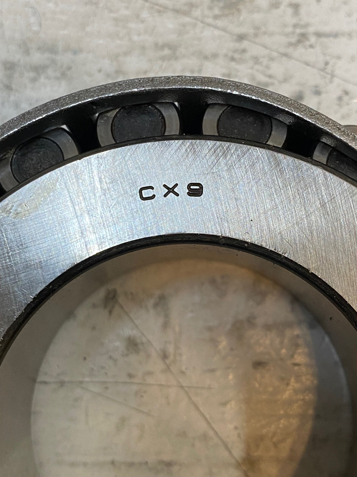 6 Bower 455 CX9 Tapered Roller Bearings (6 qty)
